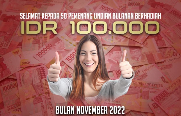 Undian Bulanan UBOCASH November 2022
